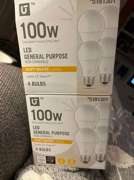 Photo of free LED light bulbs (Near Shillington) #1
