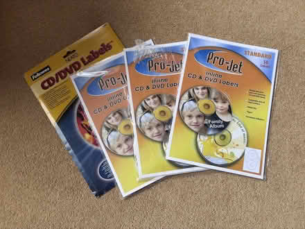 Photo of free CD / DVD labels (The Grange EH9) #1
