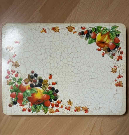 Photo of free Vintage fruit placemat set (Springfield MK6) #1
