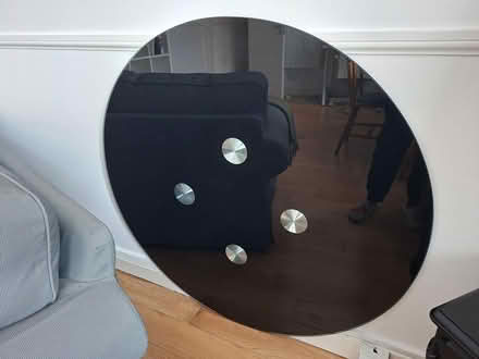 Photo of free Black glass table (Dublin 4) #3