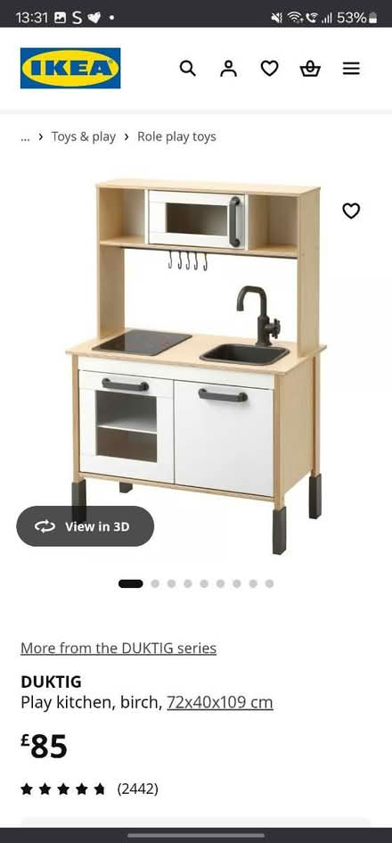Photo of free IKEA Duktig play kitchen & extras (Ramsey Mereside PE26) #1
