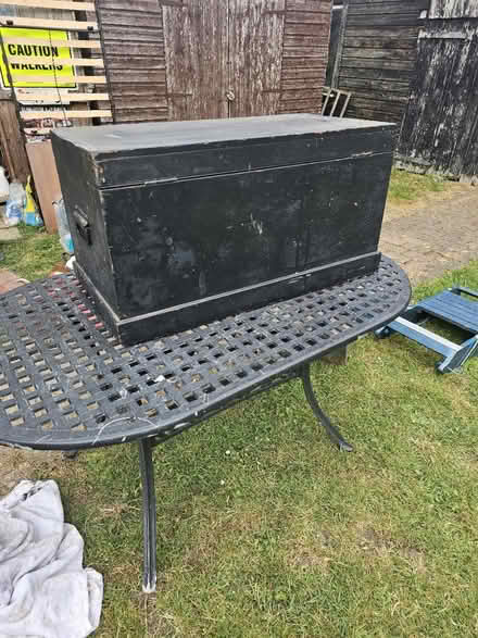 Photo of free Large wooden chest (CB21) #1