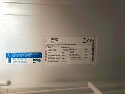 Photo of free Beko frost free freezer (Cambridge CB1) #2