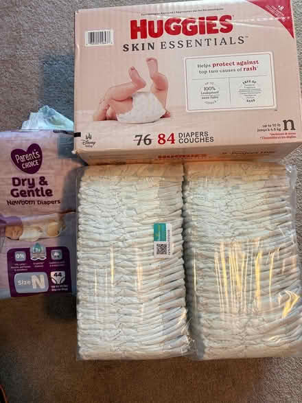 Photo of free Newborn size diapers (S Garland St and W Yale Ave) #1