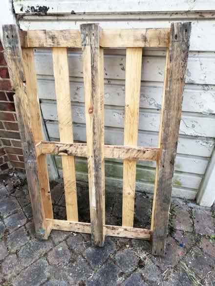 Photo of free Plain wooden pallet (Ashburton CR0) #1