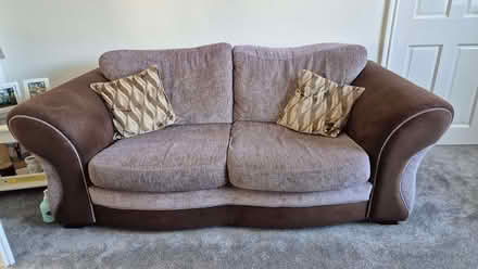 Photo of free 2 3 Seater Sofa's & Pouffe (Bamber Bridge PR5) #4