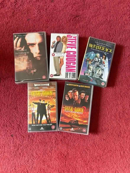 Photo of free VHS Tapes x 5 (Cowley OX4) #1