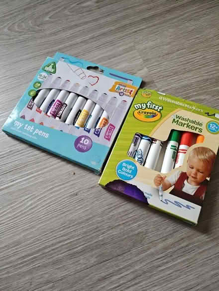Photo of free toddler safe felt tip pens (Cottam PR4) #1
