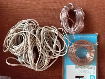 Photo of free Loud Speaker cables (Welling DA16) #1