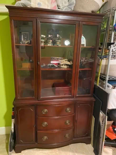 Photo of free Glass display cabinet (Near Highland Hospital) #1
