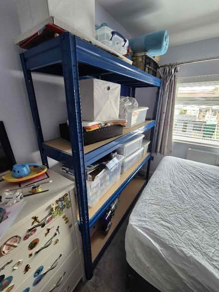 Photo of free Metal shelving unit (Sheering CM22) #1
