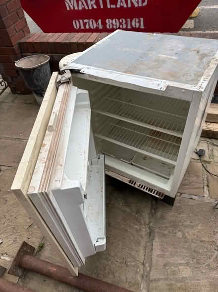 Photo of free Fridge & Freezer (Croston PR26) #2