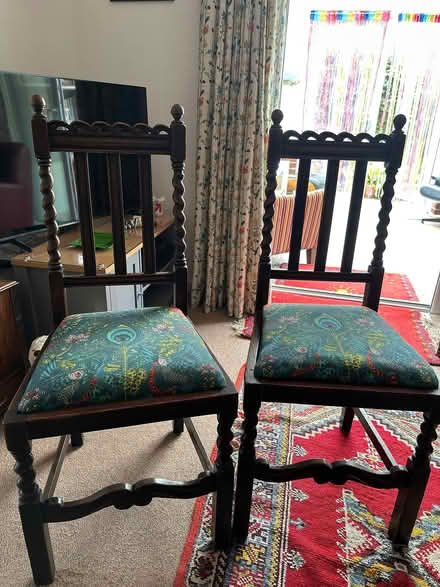 Photo of free 2x dining chairs (Trowbridge BA14) #1