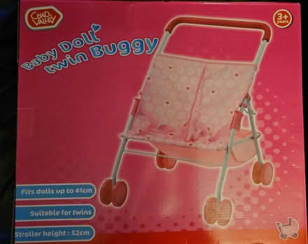 Photo of free Chad valley twin buggy for dolls (Ramsey Mereside PE26) #1
