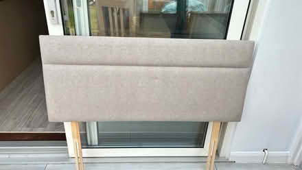 Photo of free Small double bed headboard (Rayleigh SS6) #1
