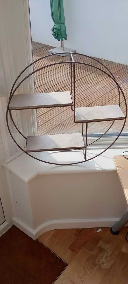 Photo of free Round Shelf Unit (Shoreham Beach BN43) #1