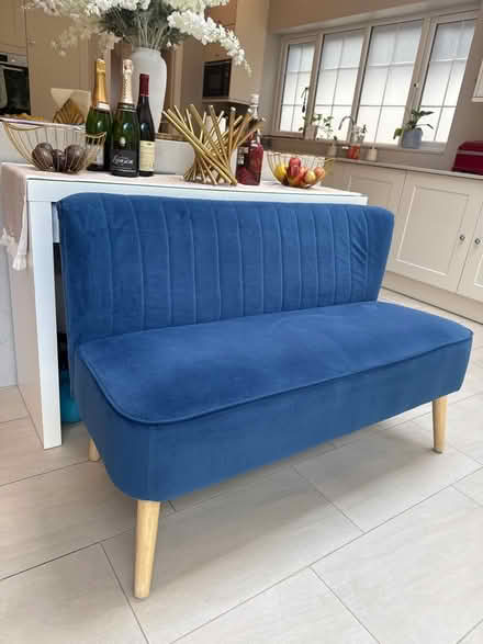 Photo of free Blue Love Sofa (NW11) #1