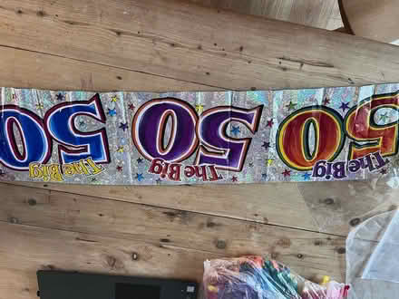 Photo of free 50th banner (The Triangle Estate RH15) #1
