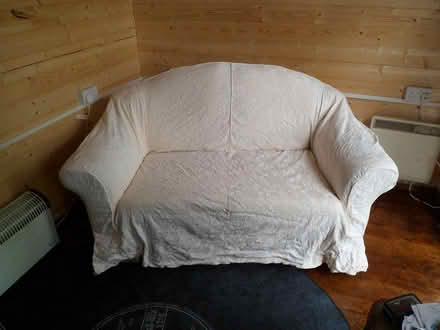 Photo of free 2 seater settee sofa (Rattery, South Brent TQ10) #1