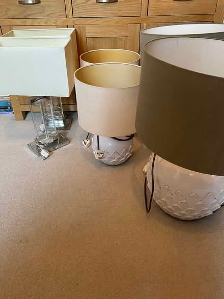 Photo of free 6 Lamps (3 pairs) (Crouch End N8) #1