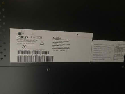 Photo of free 42" Phillips TV (Woodlands TW7) #4