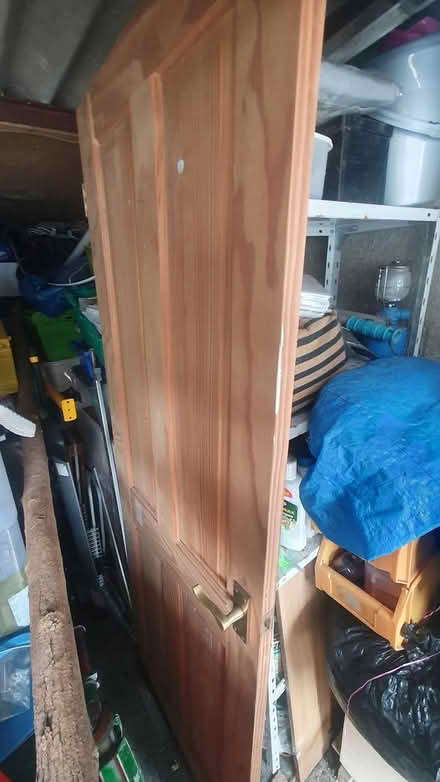 Photo of free Internal wooden door (Chichester Lavant PO18) #2