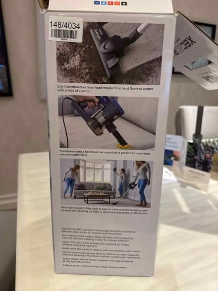 Photo of free Corded tower vacuum (Hampstead, NW3 7SU) #2
