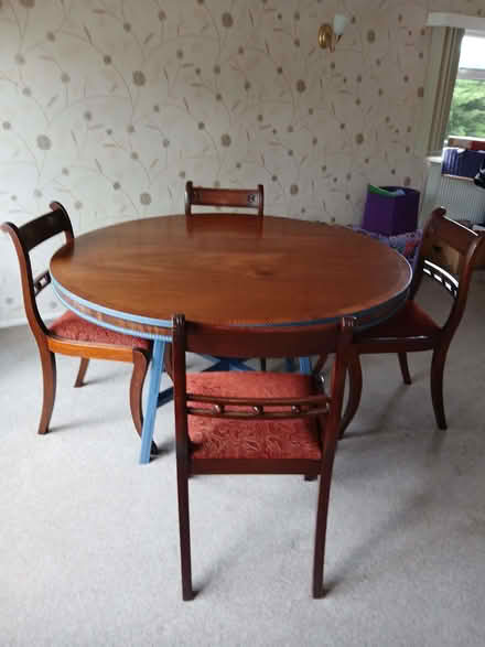 Photo of free Round Table and 4 Chairs (Fairlands GU3) #1