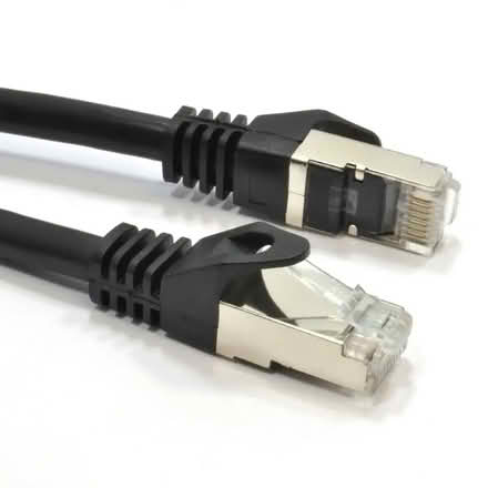 Photo of free Cat6A FAST SSTP Shielded RJ45 Network Ethernet 10GIG/10 Giga (Moor Allerton LS17) #1