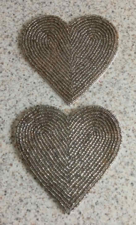 Photo of free Two beaded coasters (east twickenham) #1