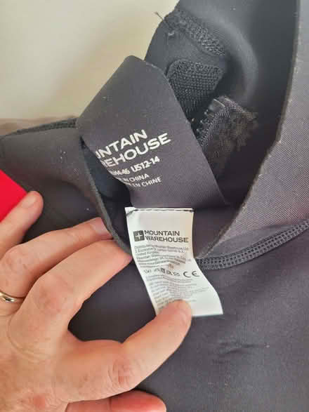 Photo of free Ladies Wetsuit size 16/18 (Rudheath CW9) #3