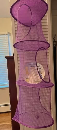 Photo of free Purple Hanging Mesh Organizer (Thornwood, NY) #1