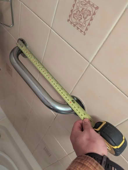 Photo of free Chrome Shower grab bar (chesterfield S41) #2
