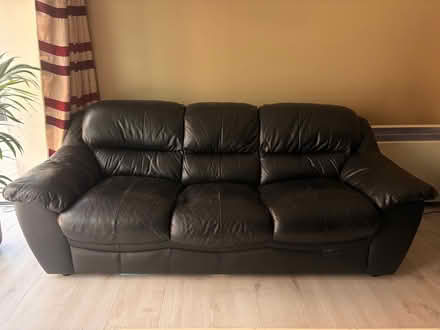 Photo of free Black Sofa (Tara Street - Dublin) #2