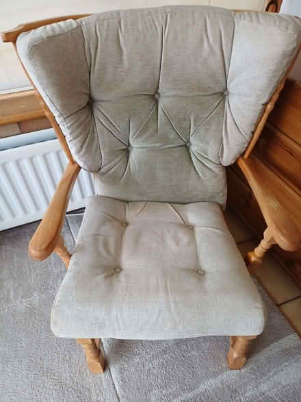 Photo of free Pale green sofa/2 chairs (Sutton Farm SY2) #1