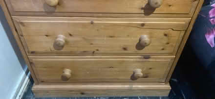 Photo of free Pine chest of drawers (Cv6 4eg) #1