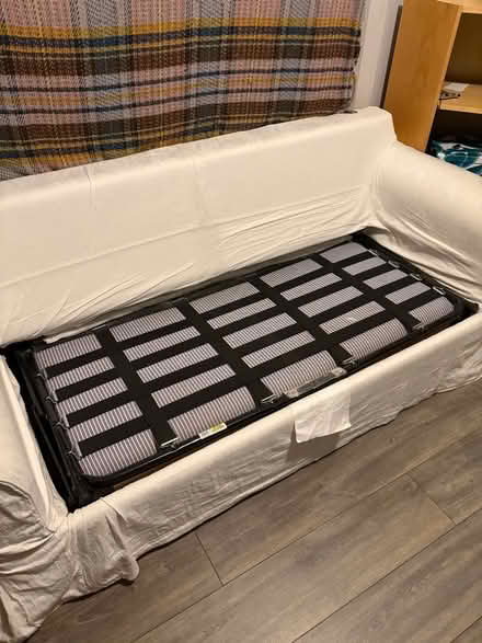 Photo of free Cream IKEA double sofa bed (Fareham PO14) #3