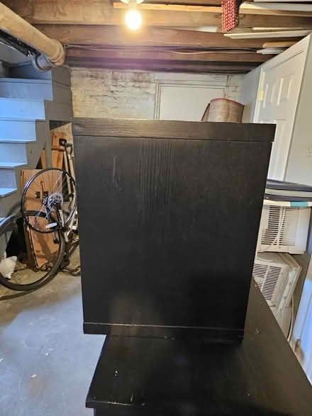 Photo of free Dark brown shelf (Medford ma) #3