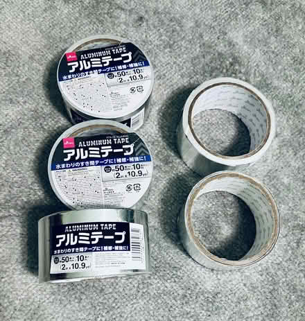 Photo of free Daiso: Aluminum Foil Tape (x5) (Sunnyvale- Birdland Neighbors) #4