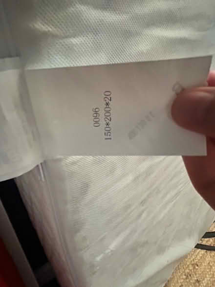 Photo of free King size mattress - pocket sprung and memory foam (Wotton-u-Edge GL12) #3