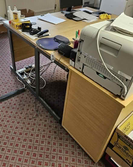 Photo of free Desk with Drawer Pedestal (Central Reading RG1) #3