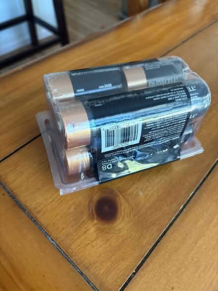 Photo of free 8 D size Batteries (Thornton) #2