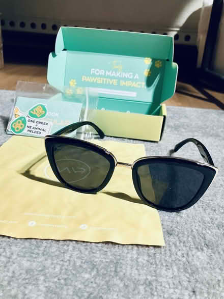 Photo of free WearMePro Womens Cat Eye Sunglasses (Sunnyvale- Birdland Neighbors) #1