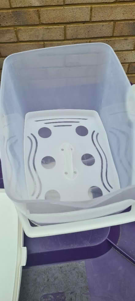 Photo of free Milton sterilising bucket (Walsworth, Hitchin, SG4) #2