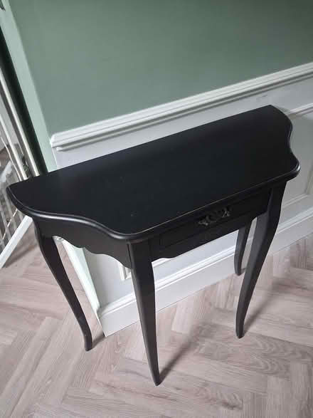 Photo of free Black painted console table (South Shields) #1