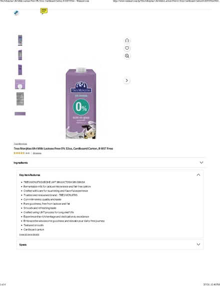 Photo of free Uht Milk Lactose Free 0% 32oz (2) (casselberry) #1