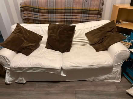 Photo of free Cream IKEA double sofa bed (Fareham PO14) #1