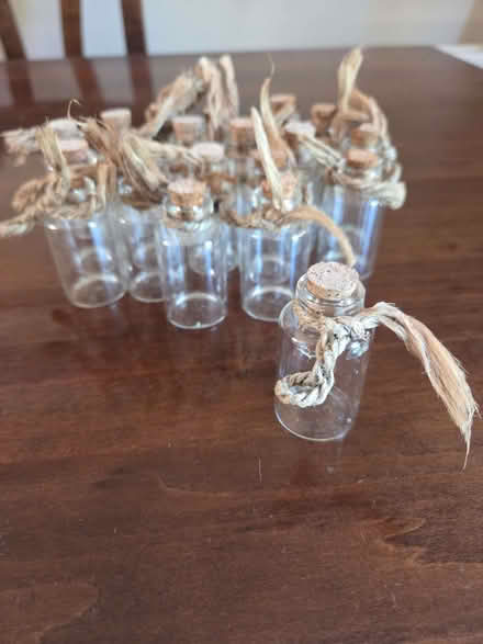 Photo of free 20 small glass bottles (Bluebell Hill ME5) #1