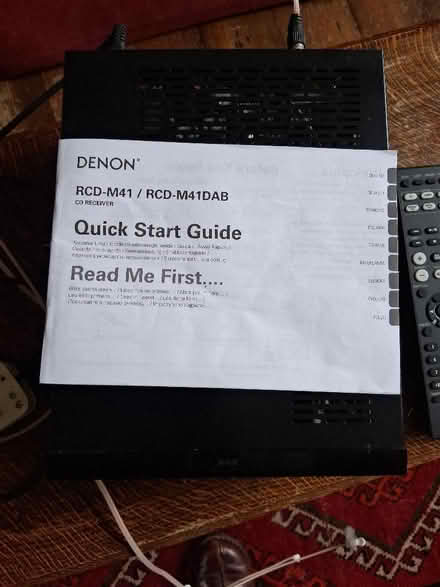 Photo of free Denon Tuner /CD player (Stroud Green N4) #2