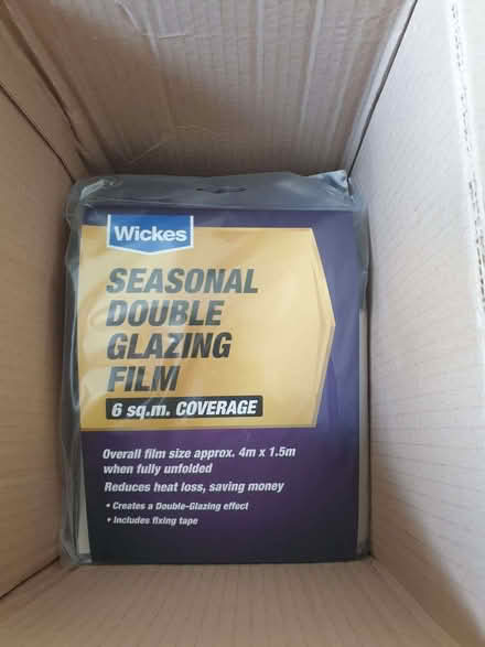 Photo of free Seasonal Double Glazing Film 4 packs 6 sq.m. (Evercreech BA4) #1